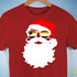 Santa’s Gay Bear Pride Flag Shades Premium Unisex T-Shirt - Red